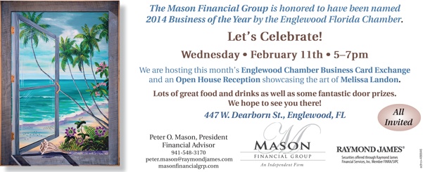 Mason Financial Group Business Card Exchange Invitation