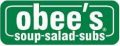 Obee's soup salad subs