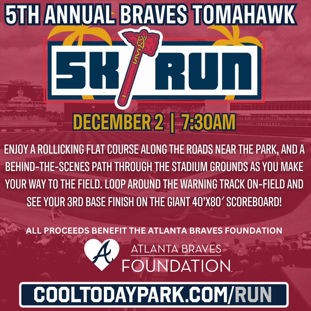 5th Annual Braves Tomahawk 5K - Englewood Chamber